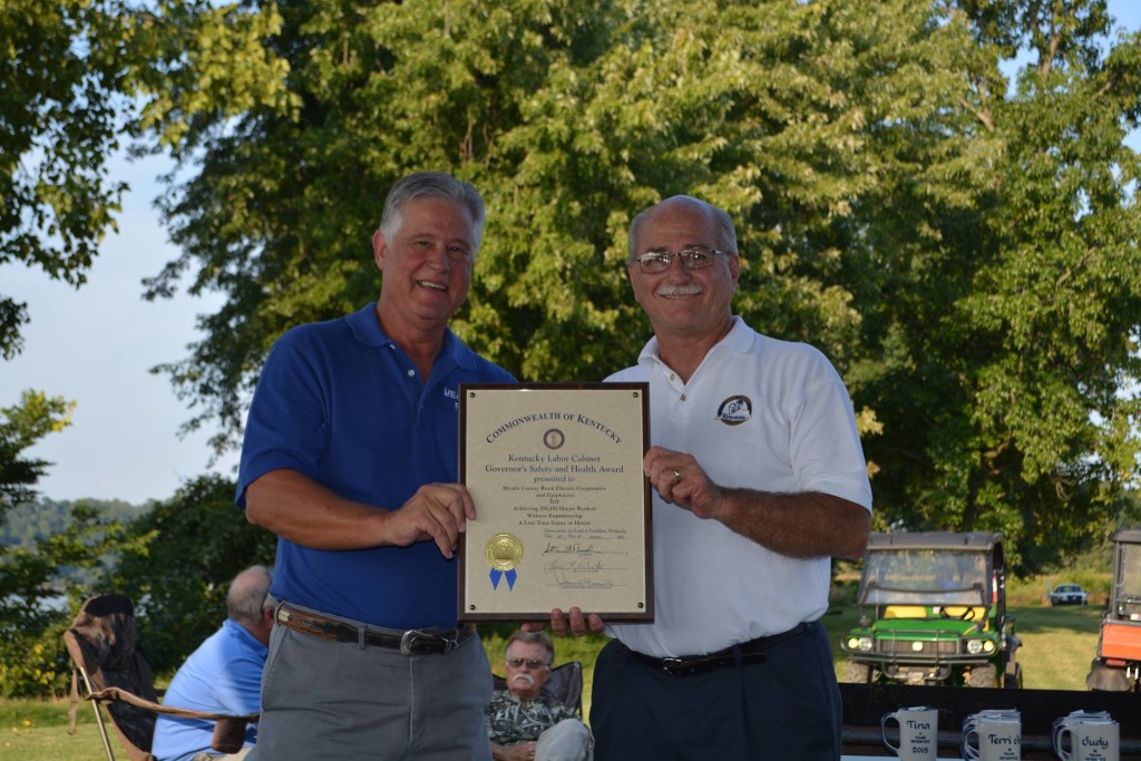 Meade County RECC Earns First Governor’s Safety and Health Award